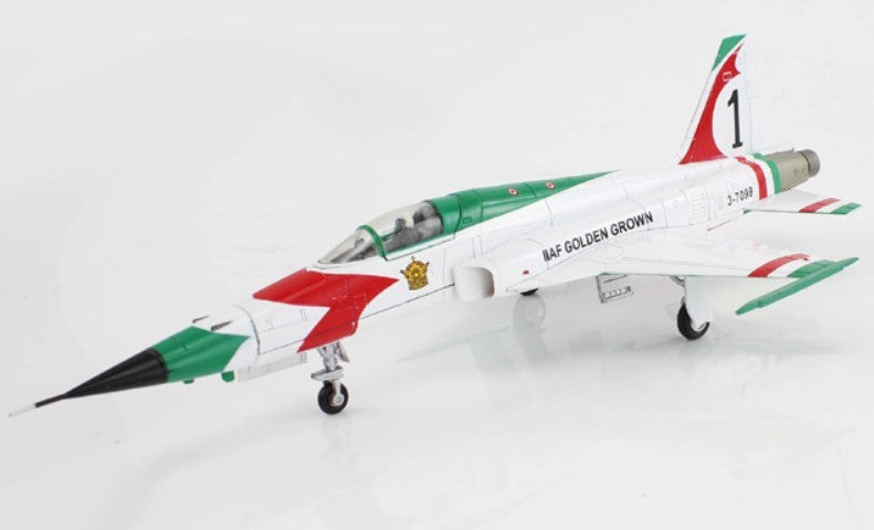 (Preorder) Northrop F-5E Tiger II / IIAF Golden Crown, no. 3-7099, Iran, 1970s / Hobby Master 1:72 HA3397