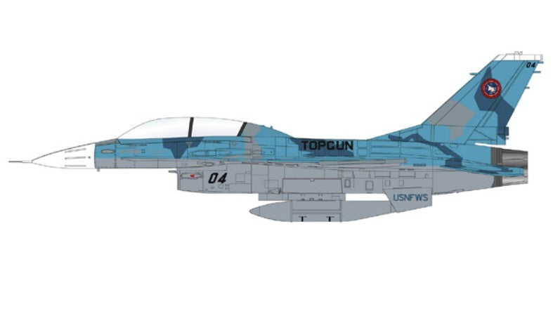 (Preorder) Lockheed F-16B Fighting Falcon /  USN FWS TOPGUN, Naval Aviation 100 Years 2011 / Hobby Master 1:72 HA38019