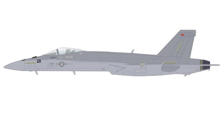 (Preorder) McDonnell Douglas F/A-18E Super Hornet / Dagger, Top Gun: Maverick, 2022 / Hobby Master 1:72 HA5140