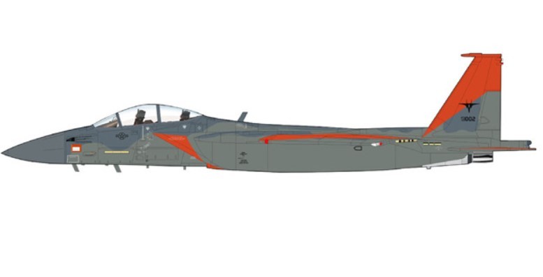 (Preorder) Boeing F-15SA Saudi Advanced Eagle /  USAF, no. 12-1002 Test Aircraft, 2018 / Hobby Master 1:72 HA4547