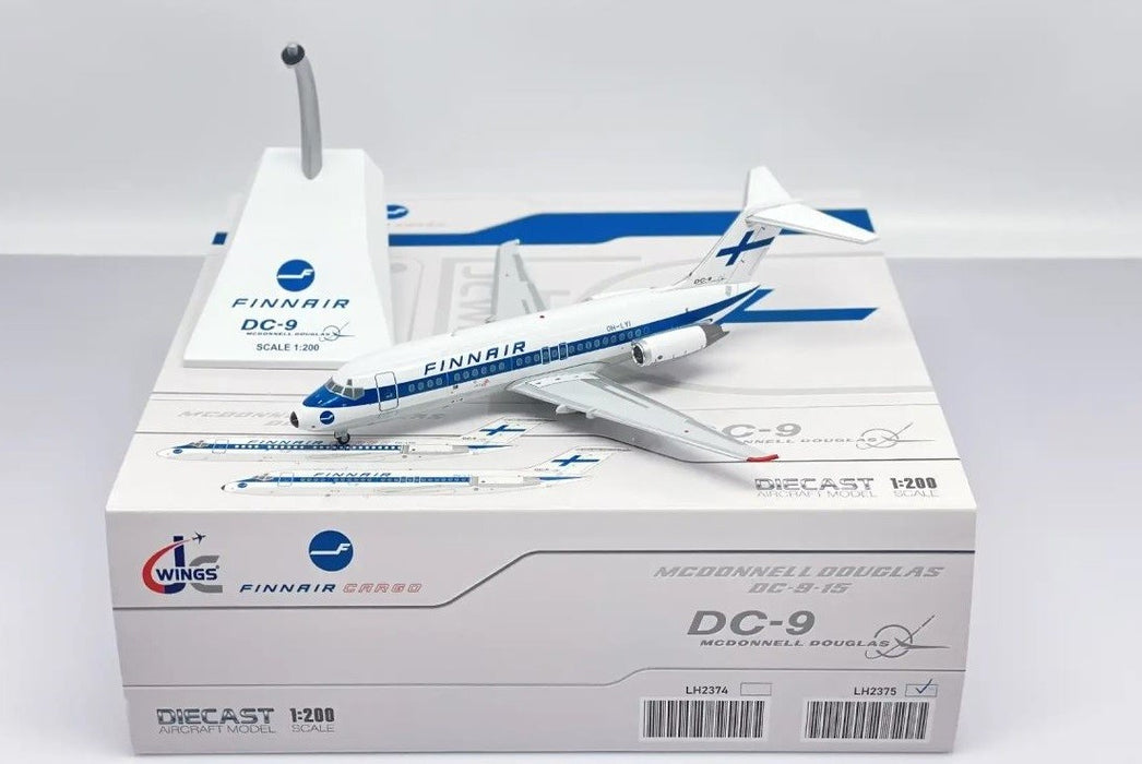 Finnair McDonnell-Douglas DC-9-15 / OH-LYI / JC Wings 1:200 - LH2375