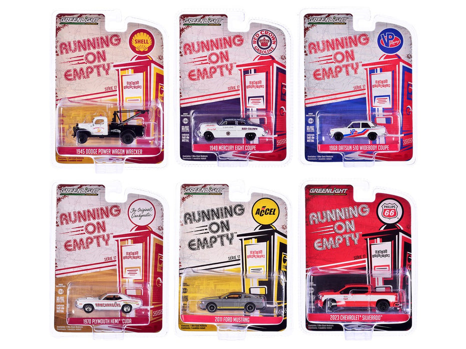 Running on Empty Series 17 - Assortment - 1/64 Greenlight - 41170 Passion Diecast