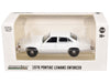 Police - 1976-77 Pontiac LeMans Enforcer in White (WITHOUT LIGHT AND PUSH BAR) - Hobby Exclusive - 1/64 Greenlight - 43014 A