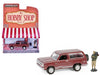 1978 Plymouth Trail Duster wiht Backpacker Figure - The Hobby Shop Series 16 - 1/64 Greenlight - 97160 C