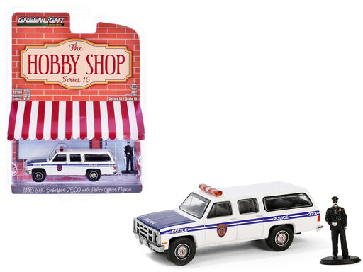 New York City Transit Police - 1985 GMC Suburban - The Hobby Shop Series 16 - 1/64 Greenlight - 97160 D