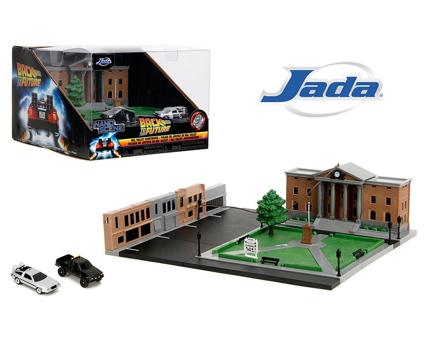 Back to the Future Hill Valley Courthouse - Diorama Hollywood Rides Nano - Jada - 1/87 - 34804