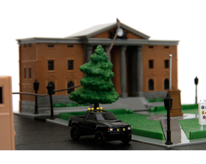 Back to the Future Hill Valley Courthouse - Diorama Hollywood Rides Nano - Jada - 1/87 - 34804