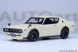 Nissan Skyline 2000 GT-R (KPGC110) Tuned version (White) - Autoart 1/18 - 77467 - Passion Diecast 