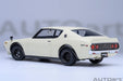Nissan Skyline 2000 GT-R (KPGC110) Tuned version (White) - Autoart 1/18 - 77467 - Passion Diecast 