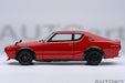 Nissan Skyline 2000 GT-R (KPGC110) Tuned version (Red) - Autoart 1/18 - 77468
