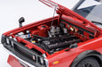 Nissan Skyline 2000 GT-R (KPGC110) Tuned version (Red) - Autoart 1/18 - 77468