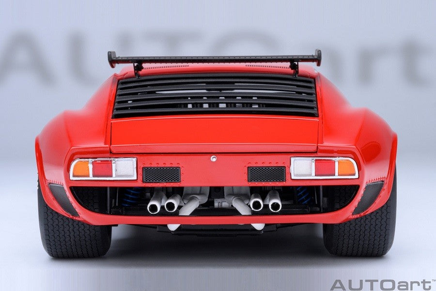 Lamborghini Miura JOTA SVR (Red) - Autoart 1/18 - 79171 - Passion Diecast 