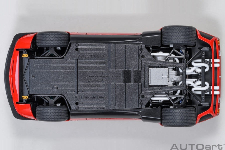 Lamborghini Miura JOTA SVR (Red) - Autoart 1/18 - 79171 - Passion Diecast 