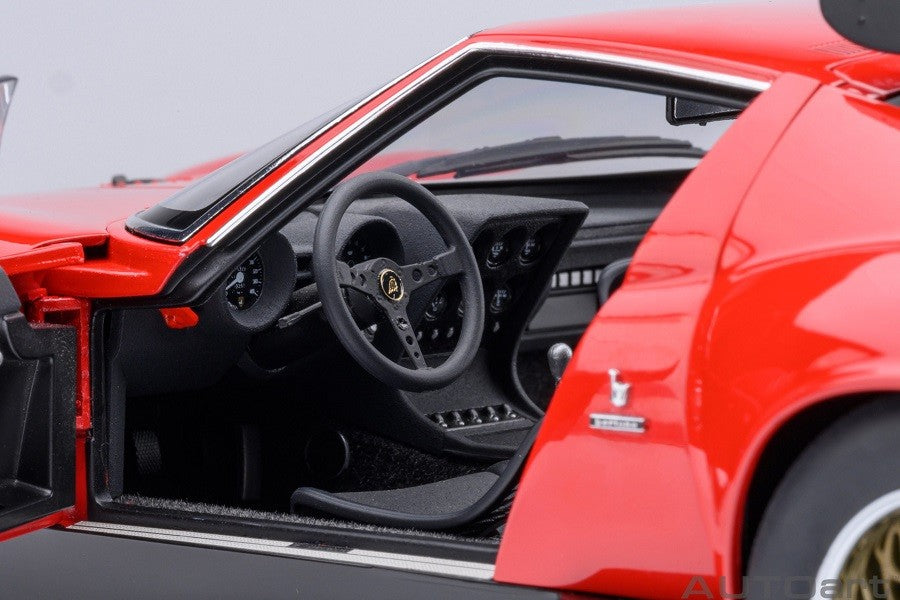 Lamborghini Miura JOTA SVR (Red) - Autoart 1/18 - 79171 - Passion Diecast 