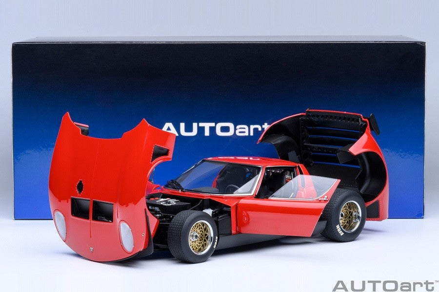 Lamborghini Miura JOTA SVR (Red) - Autoart 1/18 - 79171 - Passion Diecast 