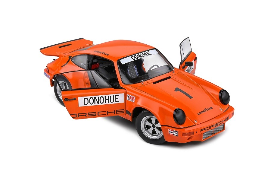 Porsche 911 IROC - IROC Daytona - 1974 - No.1 Donohue - Solido - 1/18 - S1810701 - Passion Diecast 