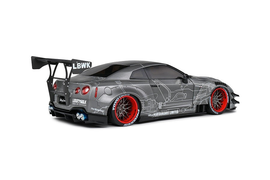 Nissan GT-R (R35) W/ Liberty Walk Body Kit 2.0 - Catalogue Design - 2020 - Solido - 1/18 - S1805810 - Passion Diecast 