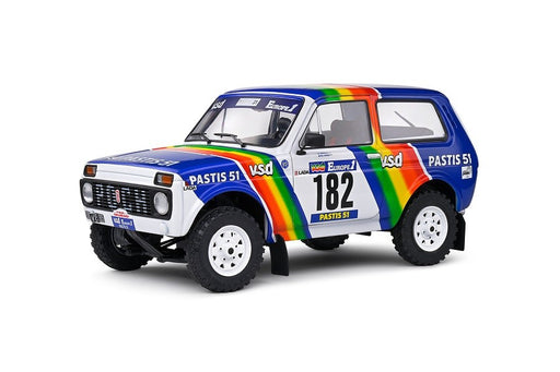 Lada Niva - Paris-Dakar - 1984 - No.182 Jabouille/Sardou - Solido - 1/18 - S1807305 - Passion Diecast 