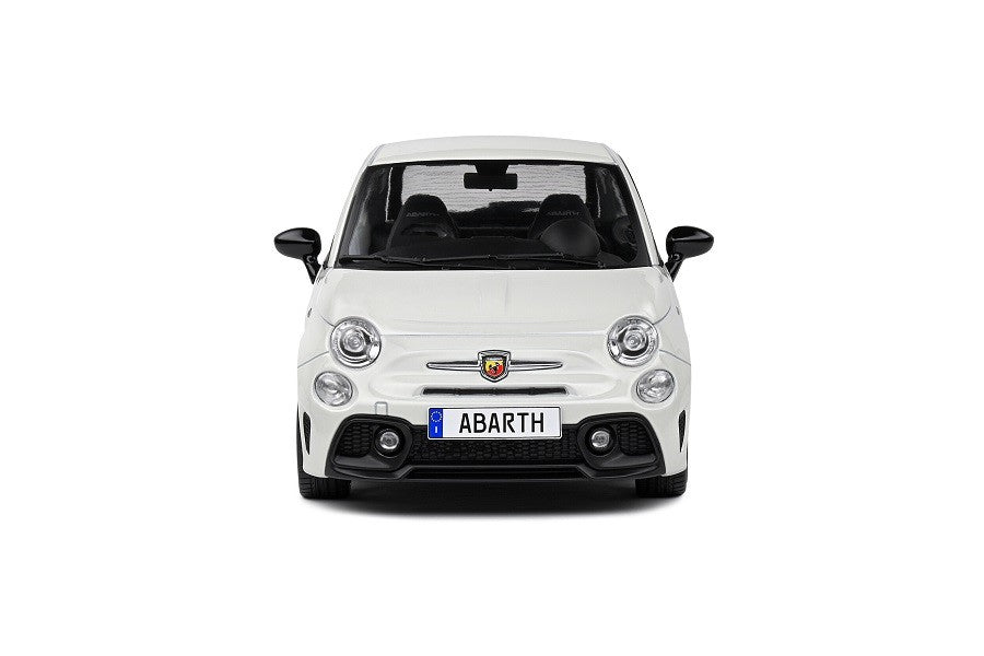 (Preorder) Fiat F595 Abarth - Ghiaccio White - 2022 - Solido - 1/18 - S1811301