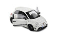 (Preorder) Fiat F595 Abarth - Ghiaccio White - 2022 - Solido - 1/18 - S1811301