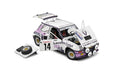 Renault 5 Turbo - Rallye Lyon Charbonnière - 1983 - No.14 Auriol/Nouaille - Solido - 1/18 - S1801313 - Passion Diecast 