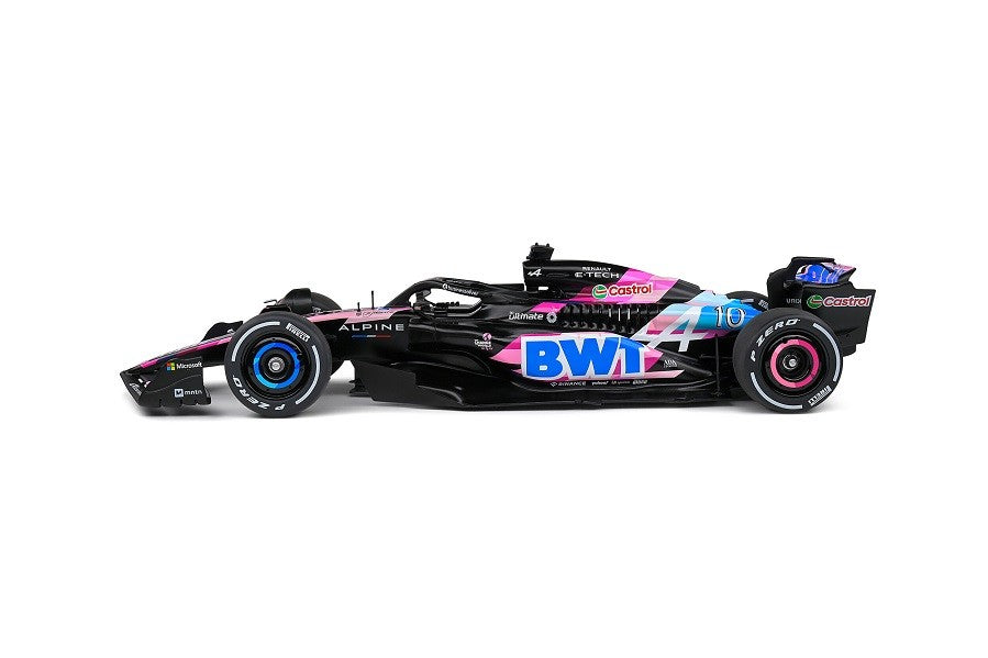 Alpine A524 PRESENTATION - 2024 - P.GASLY - Solido - 1/18 - S1811004 - Passion Diecast 