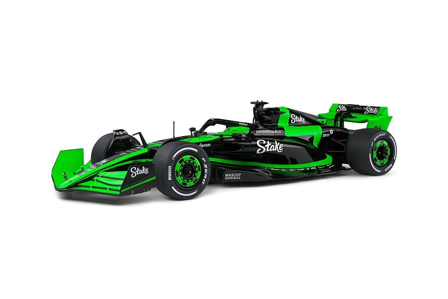 KICK Sauber C44 Showcar Version - Noir / Vert - 2024 - Solido - 1/18 - S1811104 - Passion Diecast 
