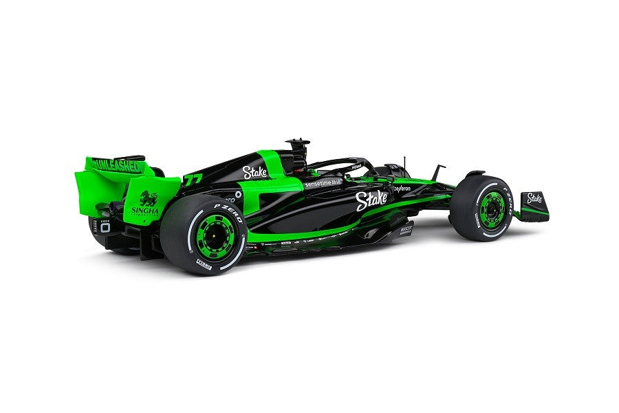 KICK Sauber C44 Showcar Version - Noir / Vert - 2024 - Solido - 1/18 - S1811104 - Passion Diecast 
