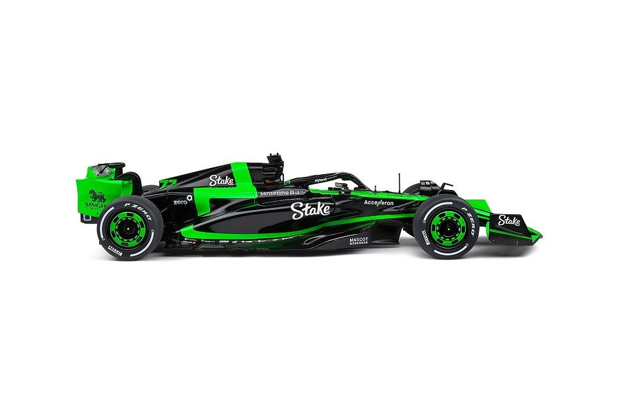 KICK Sauber C44 Showcar Version - Noir / Vert - 2024 - Solido - 1/18 - S1811104 - Passion Diecast 