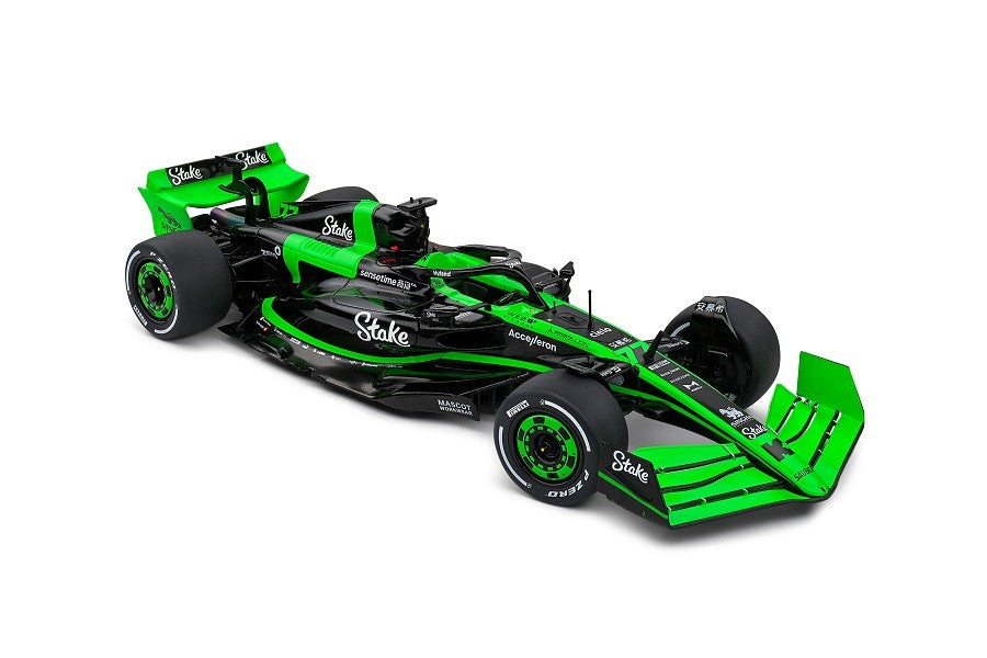 KICK Sauber C44 Showcar Version - Noir / Vert - 2024 - Solido - 1/18 - S1811104 - Passion Diecast 