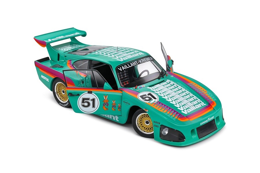 Porsche 935 K3 - 1977 - No.51 VAILLANT - Solido - 1/18 - S1807205 - Passion Diecast 