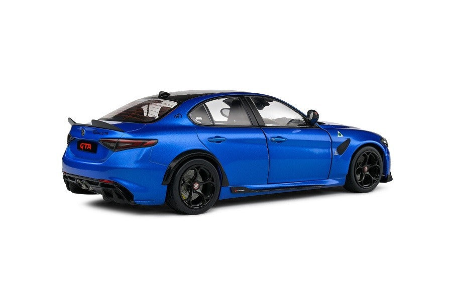 Alfa Romeo Giulia GTA - Blue Anodized Blue - 2022 - Solido - 1/18 - S1806906 - Passion Diecast 