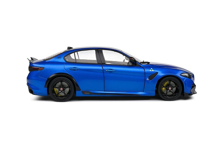 Alfa Romeo Giulia GTA - Blue Anodized Blue - 2022 - Solido - 1/18 - S1806906 - Passion Diecast 