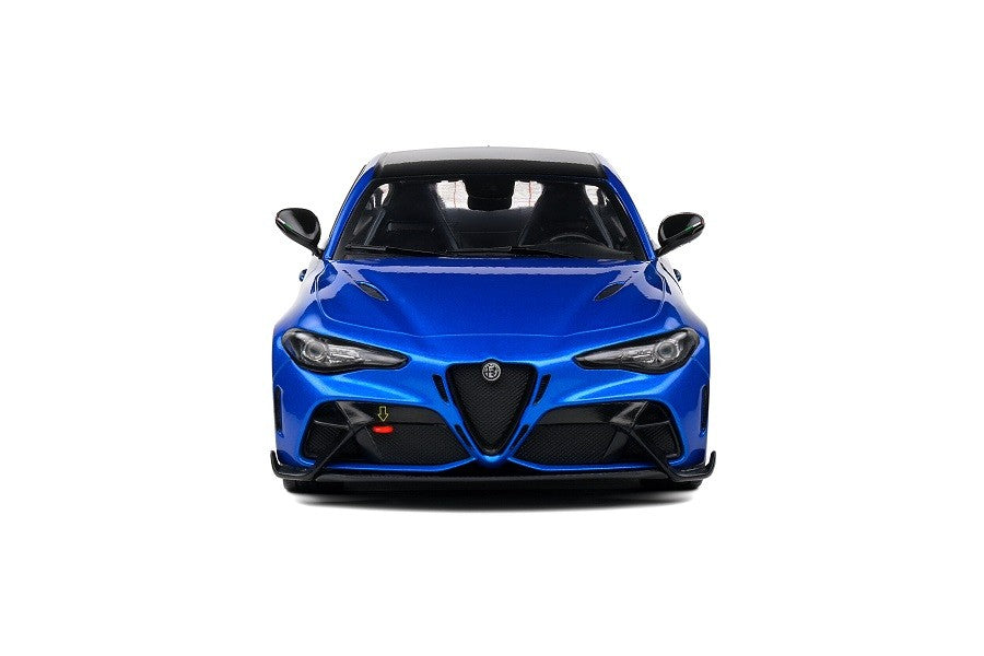 Alfa Romeo Giulia GTA - Blue Anodized Blue - 2022 - Solido - 1/18 - S1806906 - Passion Diecast 