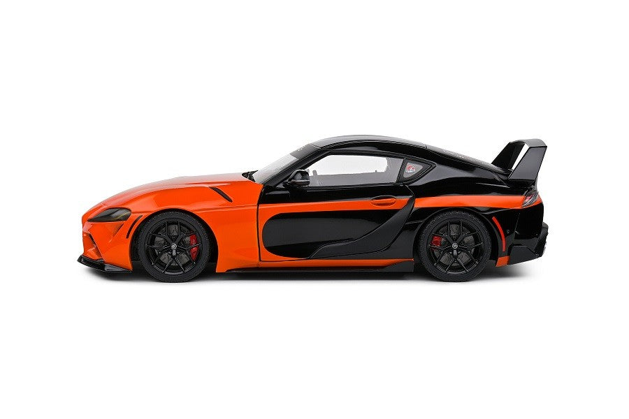 Toyota GR SUPRA STREETFIGHTER - ORANGE STREETFIGHTER - 2024 - Solido - 1/18 - S1809005 - Passion Diecast 