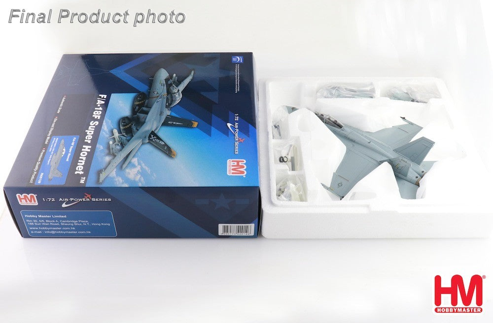 McDonnell Douglas F/A-18F Super Hornet / USN VFA-103 Jolly Rogers, USS H.S. Truman, 2016 / Hobby Master 1:72 HA5139