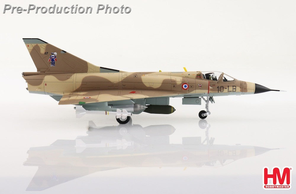 Dassault Mirage IIIC / Armée de l'Air EC 3/10 Vexin, no.10-LB, Djibouti AB, Oct. 1984 / Hobby Master 1:72 HA9802