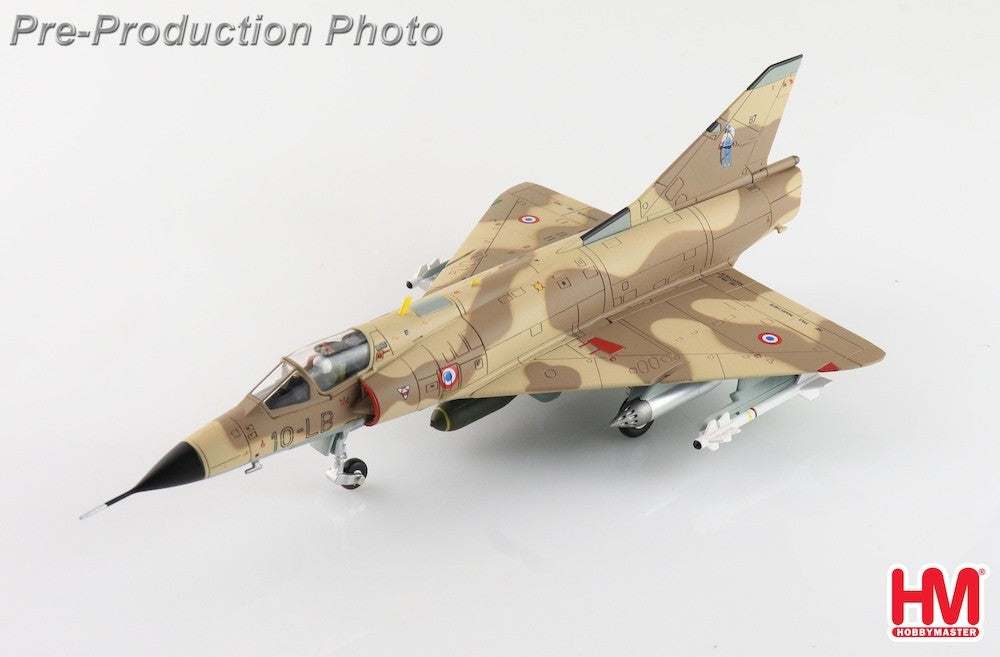 Dassault Mirage IIIC / Armée de l'Air EC 3/10 Vexin, no.10-LB, Djibouti AB, Oct. 1984 / Hobby Master 1:72 HA9802