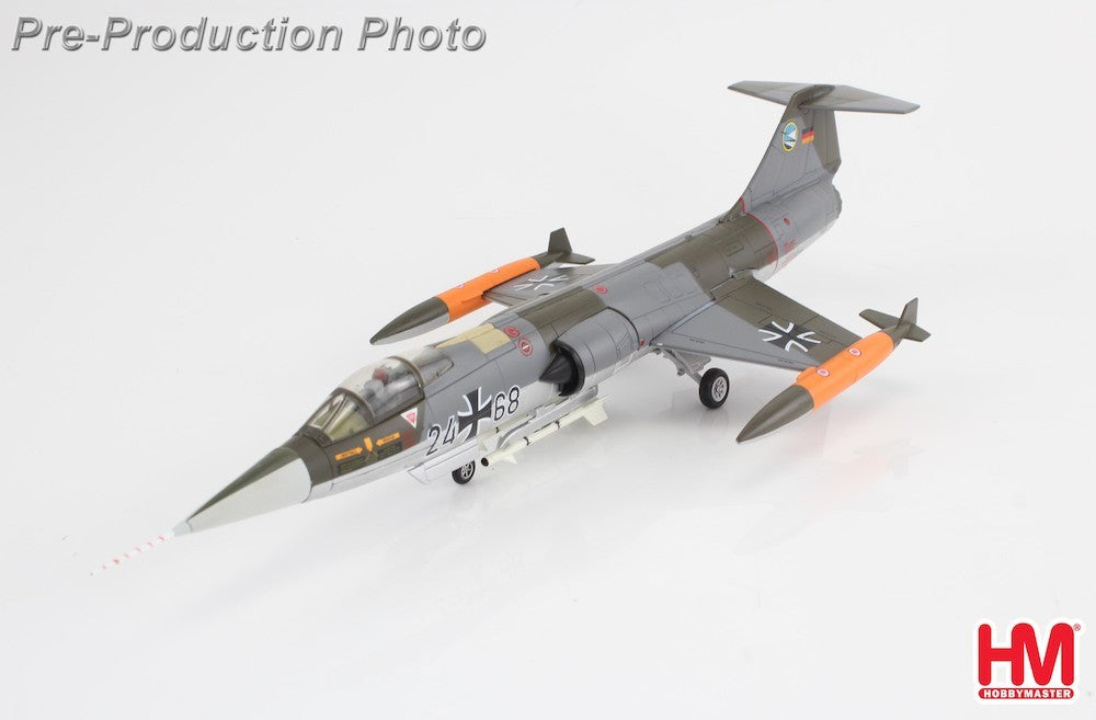 (Preorder) Lockheed F-104G Starfighter / Luftwaffe JG 74 Molders, 24+68, Germany 1970s / Hobby Master 1:72 HA1078