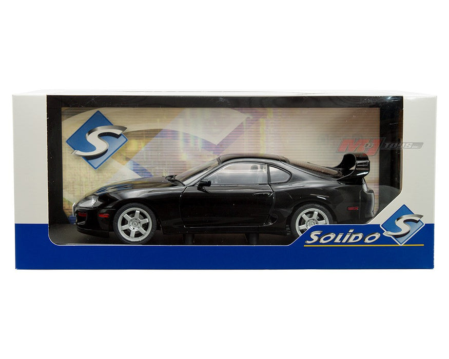 TOYOTA SUPRA MK4 Black - 1993 - Solido - 1/18 - S1807606 - Passion Diecas