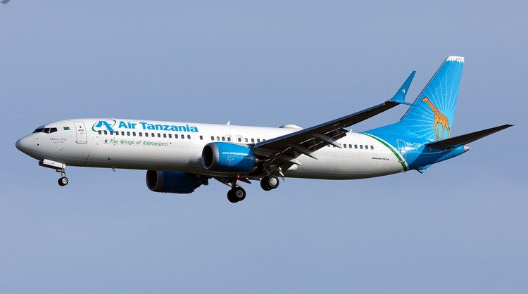 Air Tanzania Boeing 737 MAX9 / 5H-TCP / Phoenix Wings 1:400 - 11946