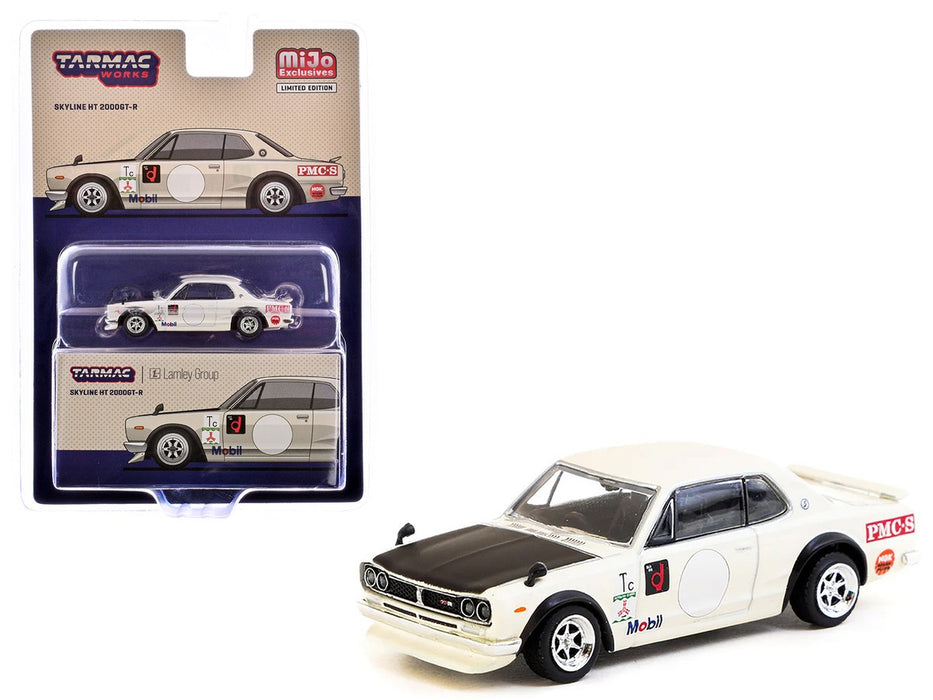 Nissan Skyline 2000 GT-R (KPGC10) Lamley Special Edition - White - Tarmac Works - 1/64 - T64G-043-WH2 Passion Diecast