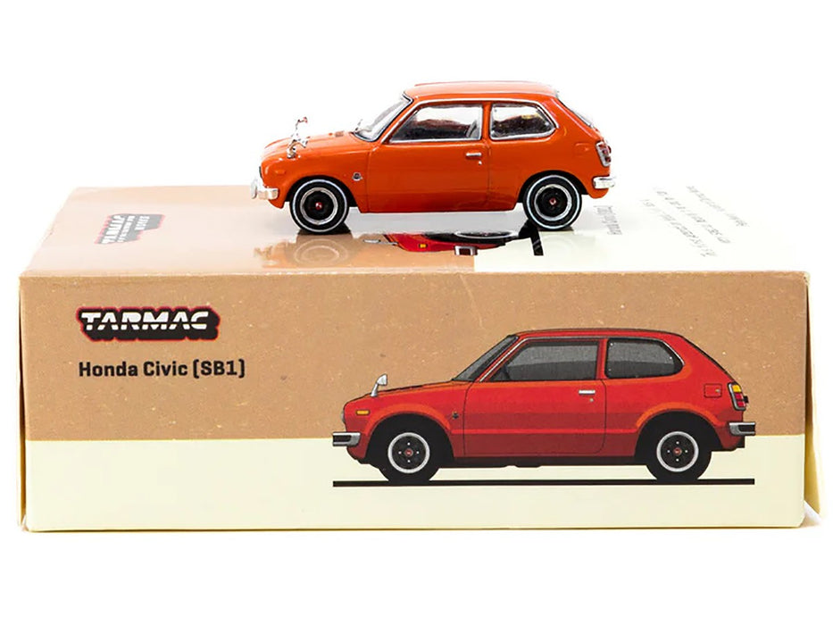 Honda Civic (SB1) - Orange - J-Collection - Tarmac Works - 1/64 - JC64-TL006-OR Passion Diecast