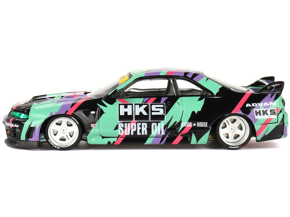 Kaido★House - Nissan Skyline GT-R (R33) HKS V1 - Mini GT - Mijo Exclusives - 1/64 - KHMG129 Passion Diecast