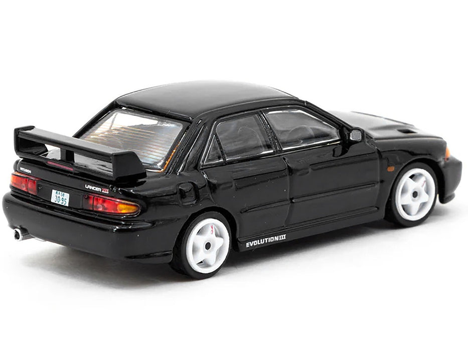 Mitsubishi Lancer GSR Evolution III - Black - Tarmac Works - 1/64 - T64G-050-BK Passion Diecast