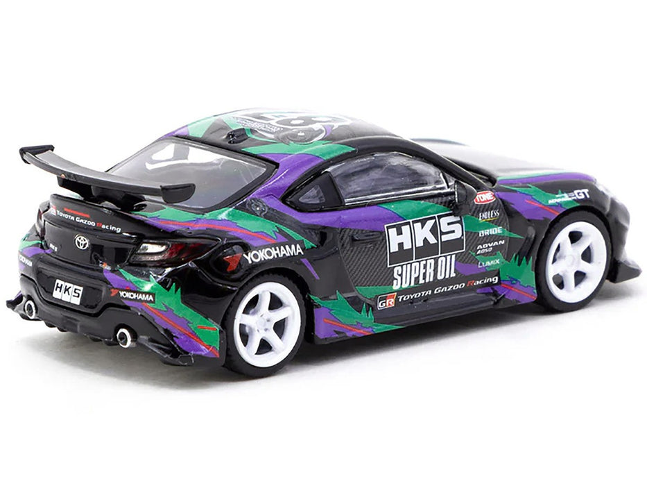 HKS Toyota GR86 - Black - Tarmac Works - 1/64 - T64G-038-BK Passion Diecast