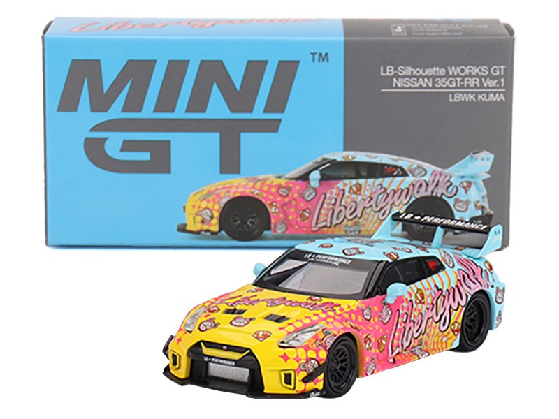 LB-Silhouette WORKS GT NISSAN 35GT-RR Ver.1 LBWK KUMA - Mini GT - 1:64 - MGT00742 Passion Diecast
