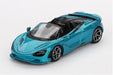 McLaren 750S Spider Belize Blue - Mini GT - 1:64 - MGT00812 Passion Diecast
