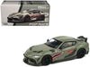 DARWIN PRO 66G NWB SUPRA A90 - GREEN - Pop Race 1:64 -  PR640076 -  Passion Diecast 