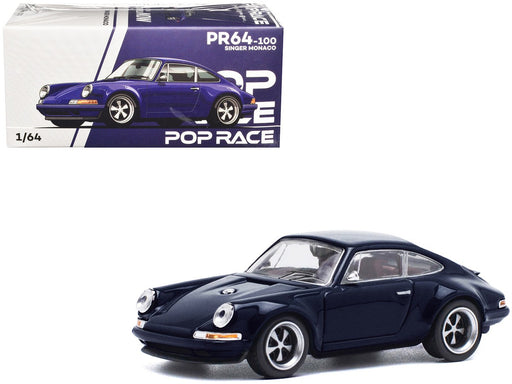 SINGER - MONACO (MIDNIGHT BLUE) - Pop Race 1:64 -  PR640100 -  Passion Diecast 